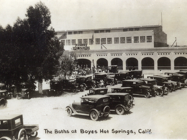 1925 - Vittorio Discovers Sonoma Valley
In the early 1920s Vittorio began visiting a friend in Sonoma. Together they loved soaking in the hot mineral baths at Boyes Hot Springs. Through the course of these visits, he fell in love with Sonoma Valley and began hatching a plan to move there.
