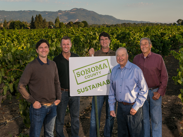 2015 - 100% Certified Sustainable
We have employed many sustainable methods of farming ever since we began cultivating our soil in 1927. Over the decades we have gradually increased these practices. We are proud to say that in 2015 we attained 100% sustainable certification for all of our vineyards granted by the California Sustainable Winegrowing Alliance (CSWA).
